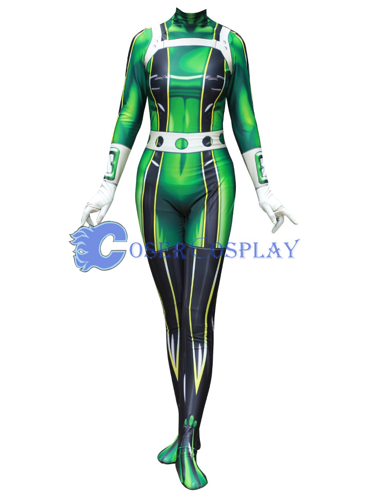 My Hero Academia Asui Tsuyu Frog Cosplay Costume